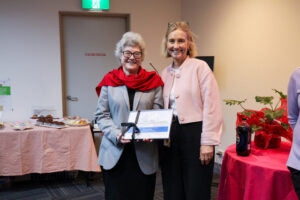Dr Hayes celebrated