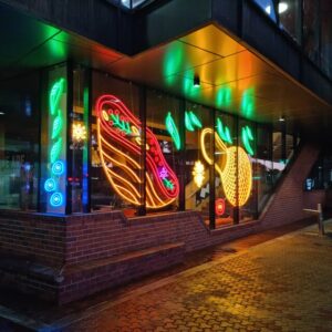 New artwork lights up library