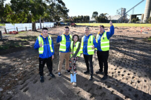 Major sports pavilion works commence