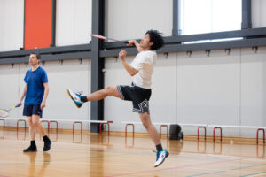 Into the swing of it