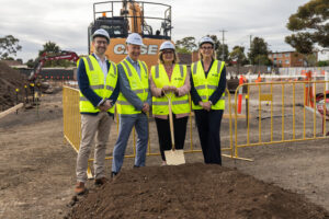 Tech school construction begins