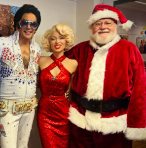 Seniors treated to superstar trio