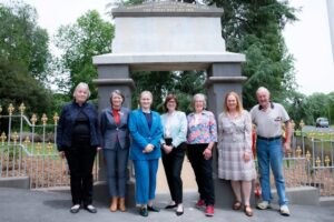 Restored Malmsbury War Memorial unvieled