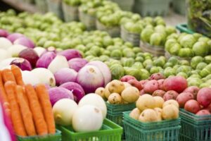 Free fresh food at Bundoora market