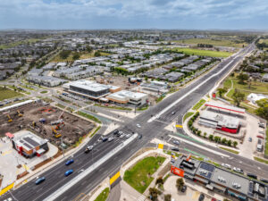 All lanes open on Epping Road