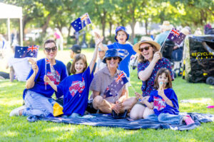 Australia Day in the park