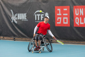 Hume hosts wheelchair tennis action