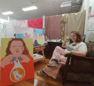 Two artists, one exhibition