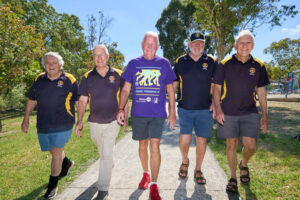 Rotary walks for a cause