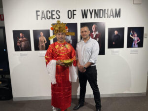 The Faces of Wyndham on display