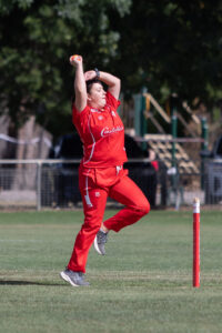 Sunday cricket action